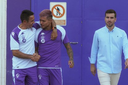 Primer entrenamiento del Real Valladolid 2023-24/ PHOTOGENIC/MIGUEL ÁNGEL SANTOS