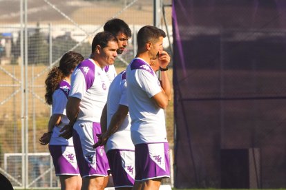 Primer entrenamiento del Real Valladolid 2023-24/ PHOTOGENIC/MIGUEL ÁNGEL SANTOS