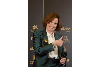 La actriz Sigourney Weaver, Goya Internacional 2024.-ICAL