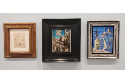 Obras surrealistas de Dalí, Caballero y Planells