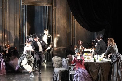 Ensayo general de la ópera 'La Traviata' en el Calderón de Valladolid. ICAL