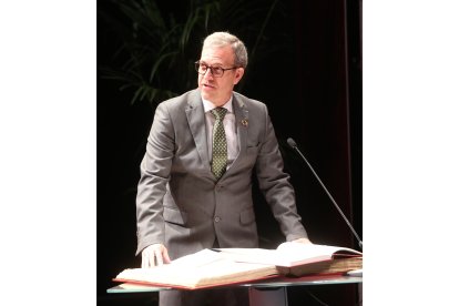 El consejero de Empleo e Industria, Mariano Veganzones