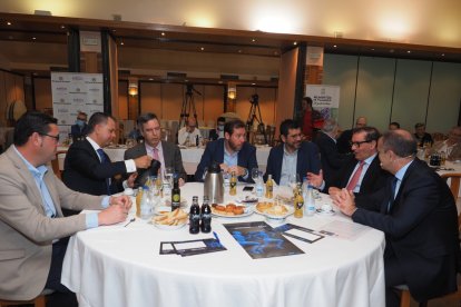 Desayunos de la Asociación de la Prensa Deportiva con José Manuel Franco. / M. G. EGEA
