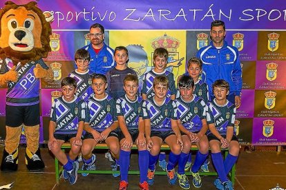El Zaratán Sport A de categoría alevín.