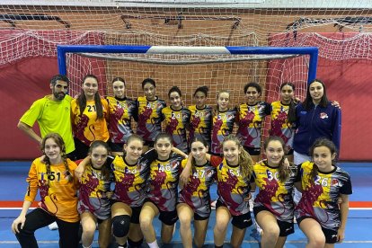 Preselección infantil femenina de Castilla y León. / EM