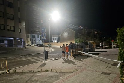 Explosión en el edificio de Parquesol. -E.M.