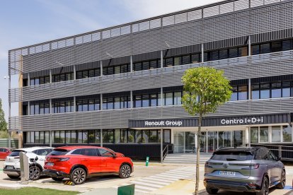 Imagen de archivo de la Factoría de Renault de Villamuriel de Cerrato (Palencia).