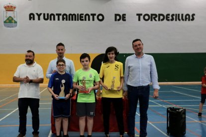 Clausura de la competición de bádminton en Tordesillas. / E. M.