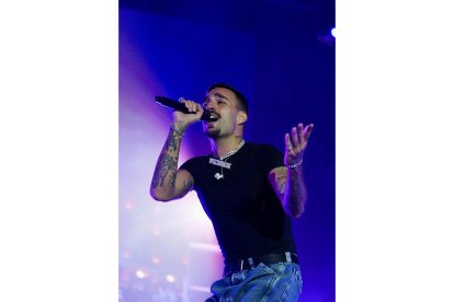 Concierto de Rels B en la Plaza Mayor. Photogenic/Miguel Ángel Santos