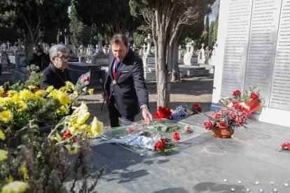 El cementerio de El Carmen en el Día de Todos los Santos. - LOSTAU