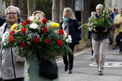 El cementerio de El Carmen en el Día de Todos los Santos. - LOSTAU