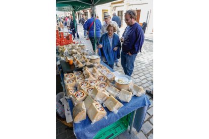 Feria del queso en Villalón de Campos. J.M. Lostau