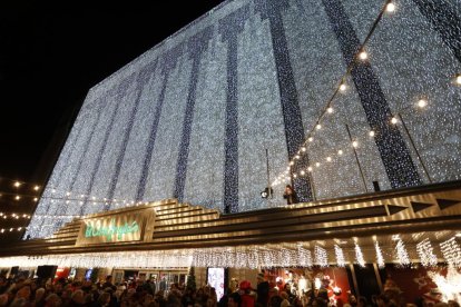 Encendido de luces de El Corte Inglés. -PHOTOGENIC/ CARLOS LLORENTE