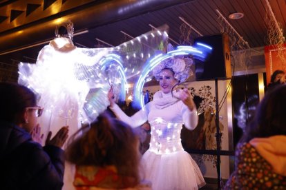 Encendido de luces de El Corte Inglés. -PHOTOGENIC/ CARLOS LLORENTE
