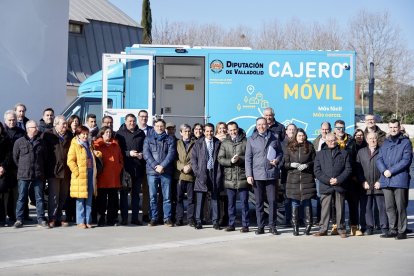 Presidente, portavoces, diputados y alcaldes, en el espacio La Granja.- ICAL