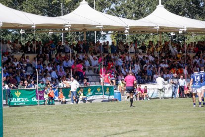 VALLADOLID. 24/09/23. PHOTOGENIC/BALCAZA. FINAL SUPERCOPA RUGBY APAREJADORES BURGOS- VRAC QUESOS ENTREPINARES.