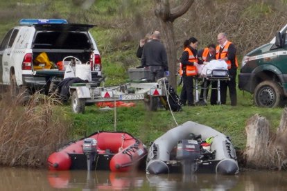 Recuperado el cuerpo de la tripulante del ultraligero siniestrado en Villamarciel.- ICAL.