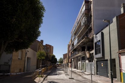 Edificio de la calle Goya que sufrió una explosión de gas. -PHOTOGENIC