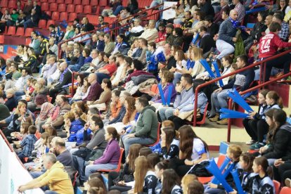 Imagen de una de las gradas de Huerta del Rey. / J. M. LOSTAU