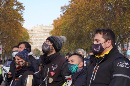 Homenaje a las víctimas de accidentes de tráfico en Valladolid. | ICAL