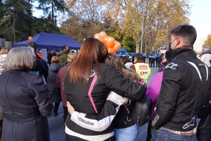 Homenaje a las víctimas de accidentes de tráfico en Valladolid. | ICAL
