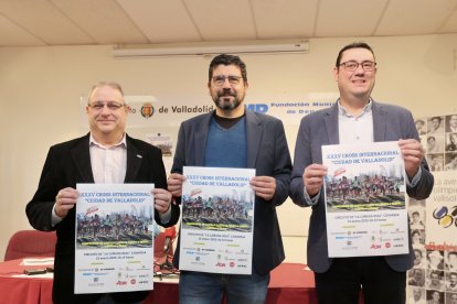 Presentación del Cross Internacional de Valladolid en su 35ª edición. M. ÁLVAREZ