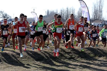 Un momento del Cross masculino de la pasada edición en la Cañada. / MONTSE ÁLVAREZ