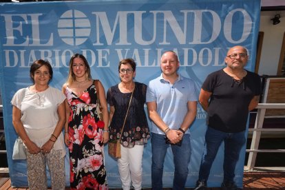 Primera jornada en la caseta de EL MUNDO en La Leyenda del Pisuerga. / PHOTOGENIC