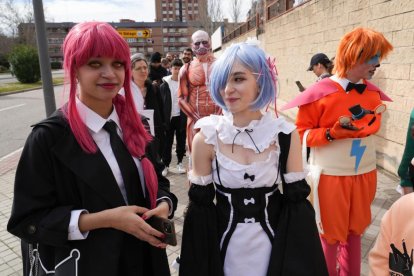 Desfile de cosplay en la Plaza Mayor de Valladolid por el Salón del Cómic y Manga XVII. -J.M. LOSTAU