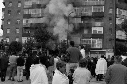 Incendio en la discoteca Siete Siete de Valladolid el 6 de octubre de 1996. J. M. LOSTAU