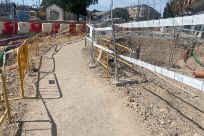 Estado de las obras de la calle Panaderos de Valladolid. E.M.