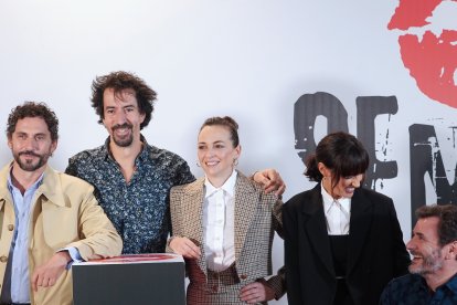 Paco León, Félix Vicarret, Leonor Watling, Susana Abaitua y Álex Brendemühl. Ical
