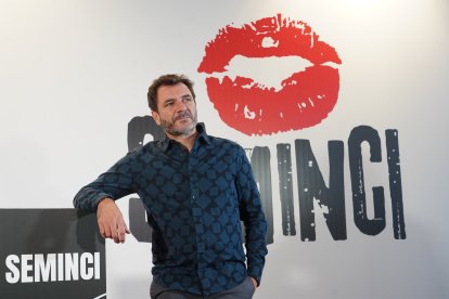 El actor de la película inaugural de Seminci 'No mires a los ojos', Álex Brendemühl. Ical