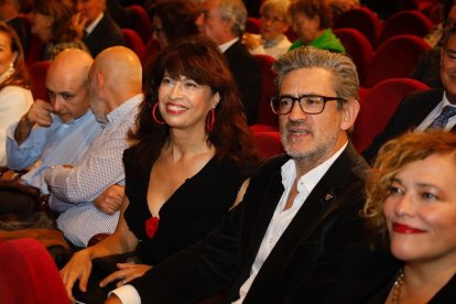 Las concejalas Ana Redondo y Charo Chávez en la gala de inauguración de la 68 Seminci. -PSOE VALLADOLID