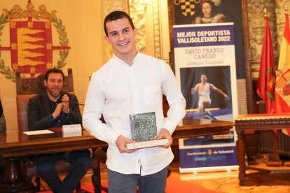 Davis Franco, mejor deportista de Valladolid de 2022. / J. M. LOSTAU