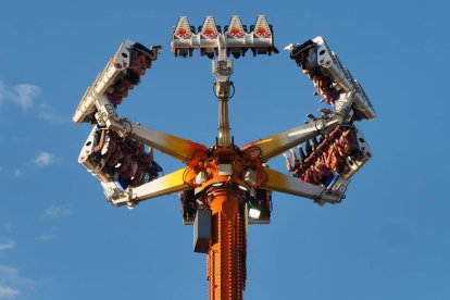 Una de las atracciones del recinto ferial de Valladolid, imagen de archivo.  PHOTOGENIC