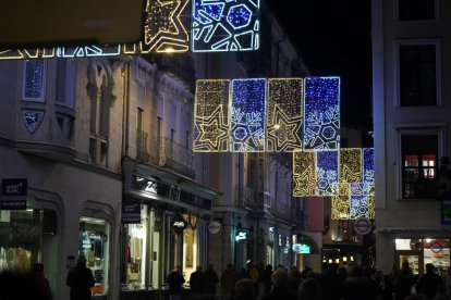 El encendido navideño en las calles de Valladolid. -PHOTOGENIC.