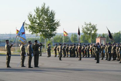 Acto para celebrar el día de Santiago en la base militar El Empecinado.- J.M. LOSTAU
