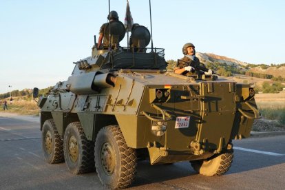 Acto para celebrar el día de Santiago en la base militar El Empecinado.- J.M. LOSTAU