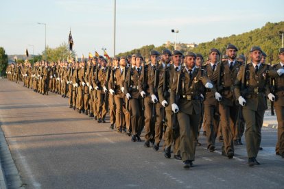 Acto para celebrar el día de Santiago en la base militar El Empecinado.- J.M. LOSTAU