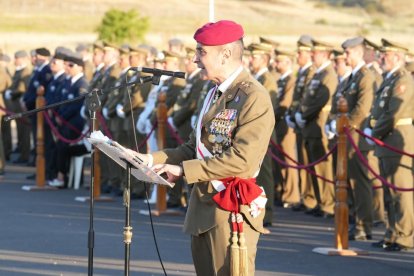 Acto para celebrar el día de Santiago en la base militar El Empecinado.- J.M. LOSTAU