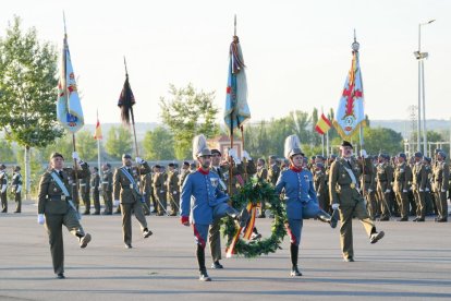 Acto para celebrar el día de Santiago en la base militar El Empecinado.- J.M. LOSTAU