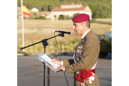 Acto para celebrar el día de Santiago en la base militar El Empecinado.- J.M. LOSTAU