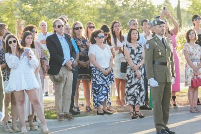 Acto para celebrar el día de Santiago en la base militar El Empecinado.- J.M. LOSTAU