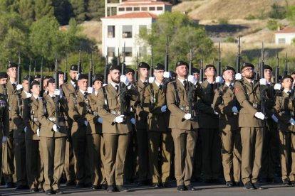 Acto para celebrar el día de Santiago en la base militar El Empecinado.- J.M. LOSTAU