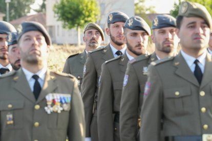 Acto para celebrar el día de Santiago en la base militar El Empecinado.- J.M. LOSTAU
