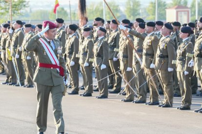 Acto para celebrar el día de Santiago en la base militar El Empecinado.- J.M. LOSTAU