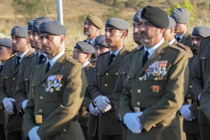 Acto para celebrar el día de Santiago en la base militar El Empecinado.- J.M. LOSTAU