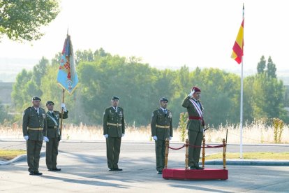 Acto para celebrar el día de Santiago en la base militar El Empecinado.- J.M. LOSTAU