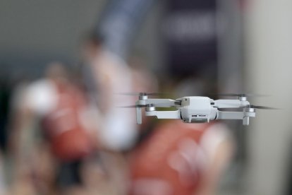 El Basket Tour 3x3 a vista de dron. / PHOTOGENIC